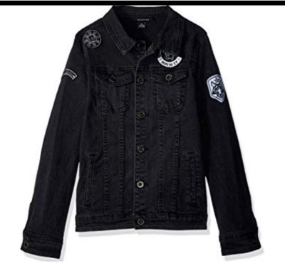Black denim jacket Kids, Size M- Brand Sean John