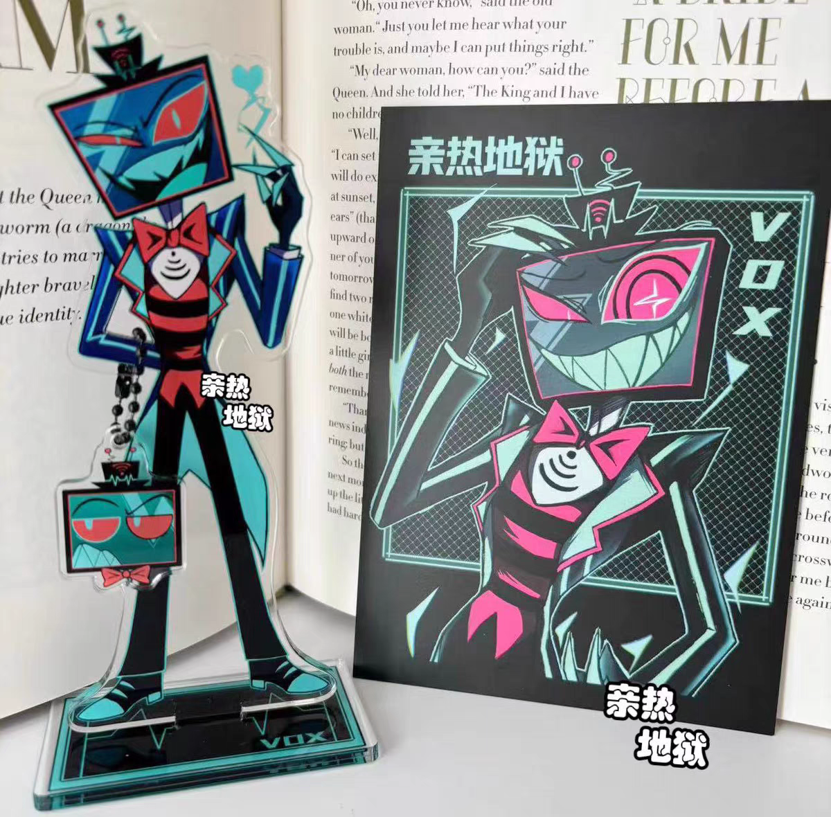 じ*ん様 ハズビンホテル VOX アクリルスタンド Hazbin Hotel Vox アクリルスタンド Z ハズビンホテル アクリル