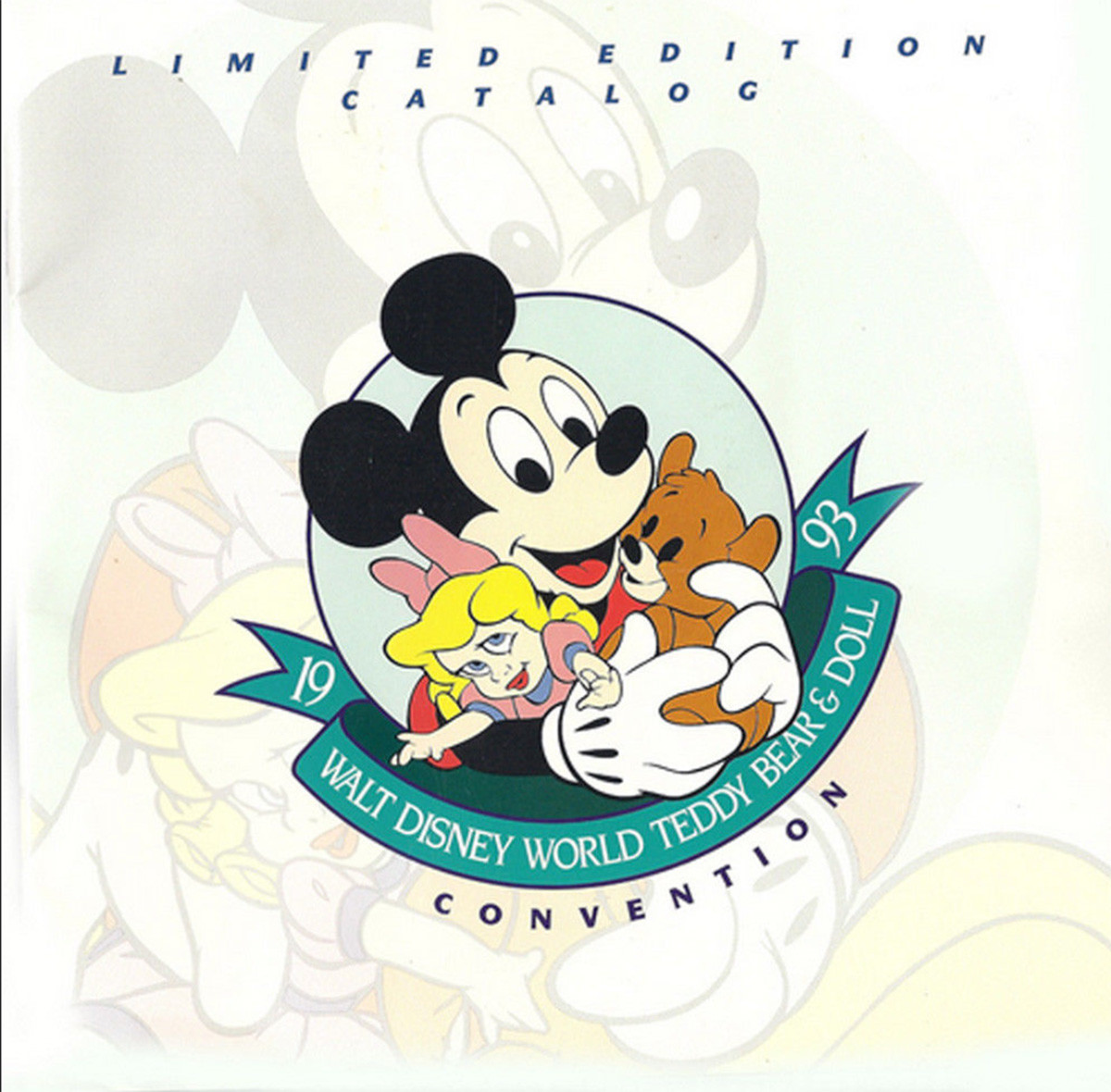 NEW 1993 DISNEY MARYSE NICOLE PORCELAIN BAMBI BEAR ARTIST DOLL PHOTO 11/25 NRFB