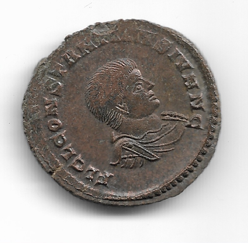 Follis De Constantin Ii CÃ©Sar, TrÃ©Sor De Chitry
