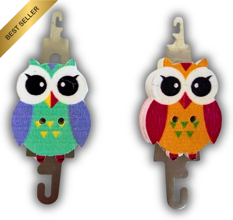 Needle Threaders for Cross Stitch Embroidery Owl Sewing Gift 2 PCS Kit