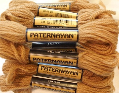 UPC 011509000057 product image for Paternayan Needlepoint 3-ply Wool Yarn-colour-418-biscuit Brown-mini | upcitemdb.com