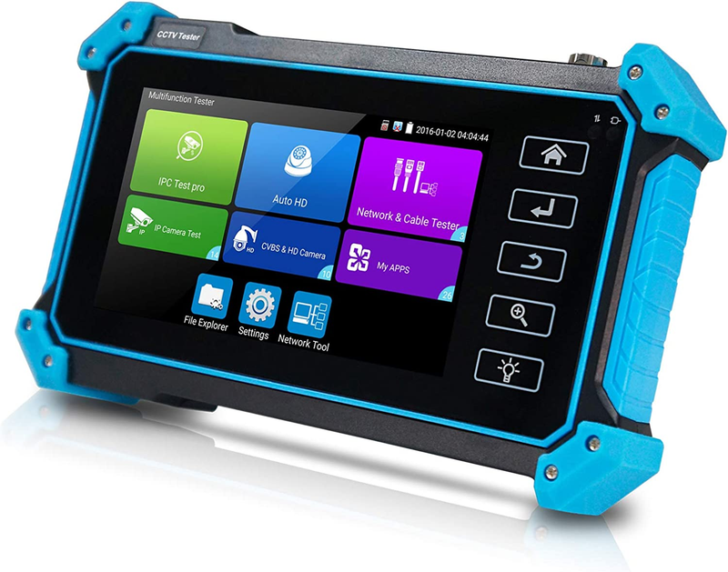 CCTV Tester IPC-5200 Plus,Full HD Display Video Monitor,8Mp CVI TVI AHD SDI CVBS