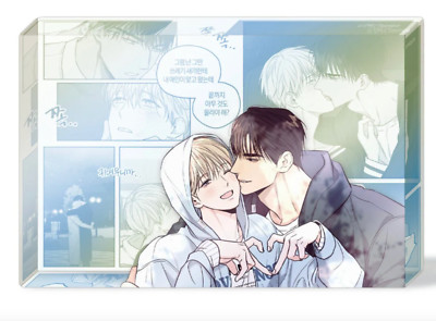 No Love Zone Manhwa Merch - Acrylic Block