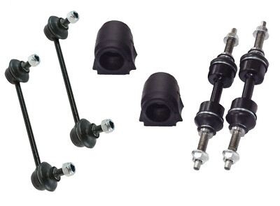 6pc Front/Rear Sway Bar Links + Bushings 07-22 Ford Expedition Lincoln Navigator