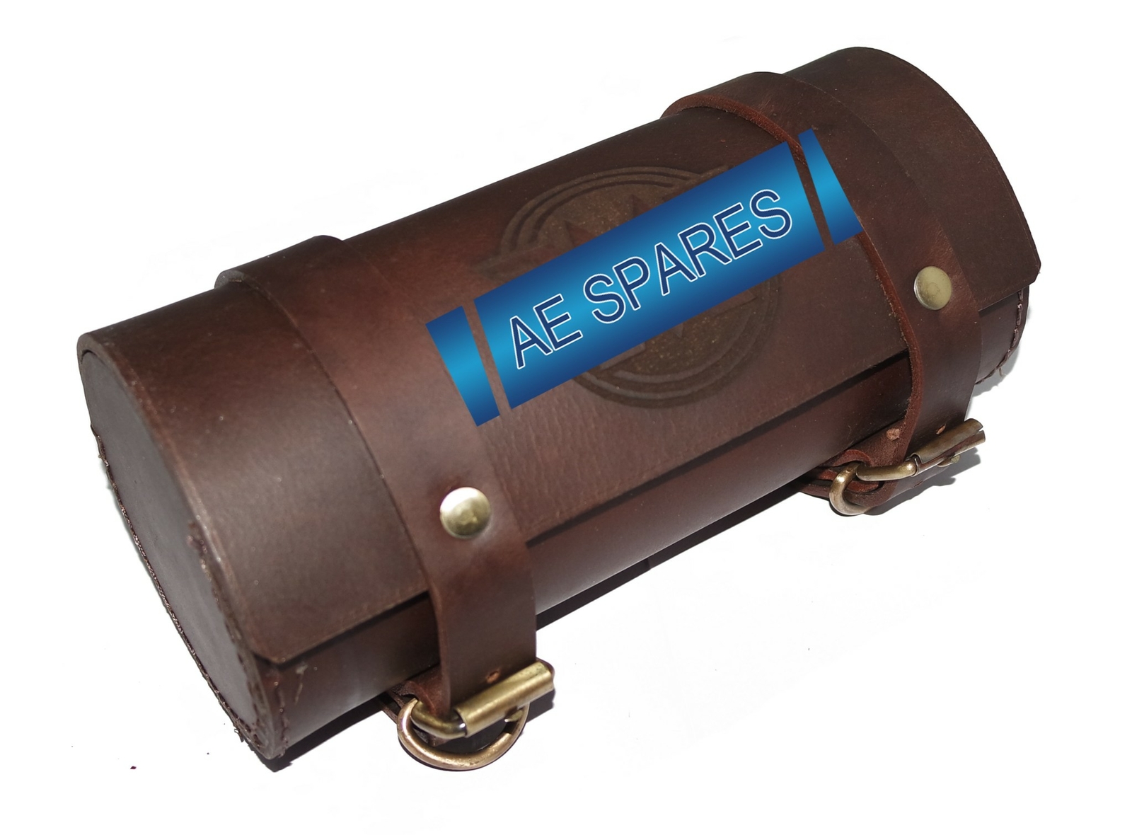 For Matchless Bikes Brown Leather Tool Bag Roll With Logo 