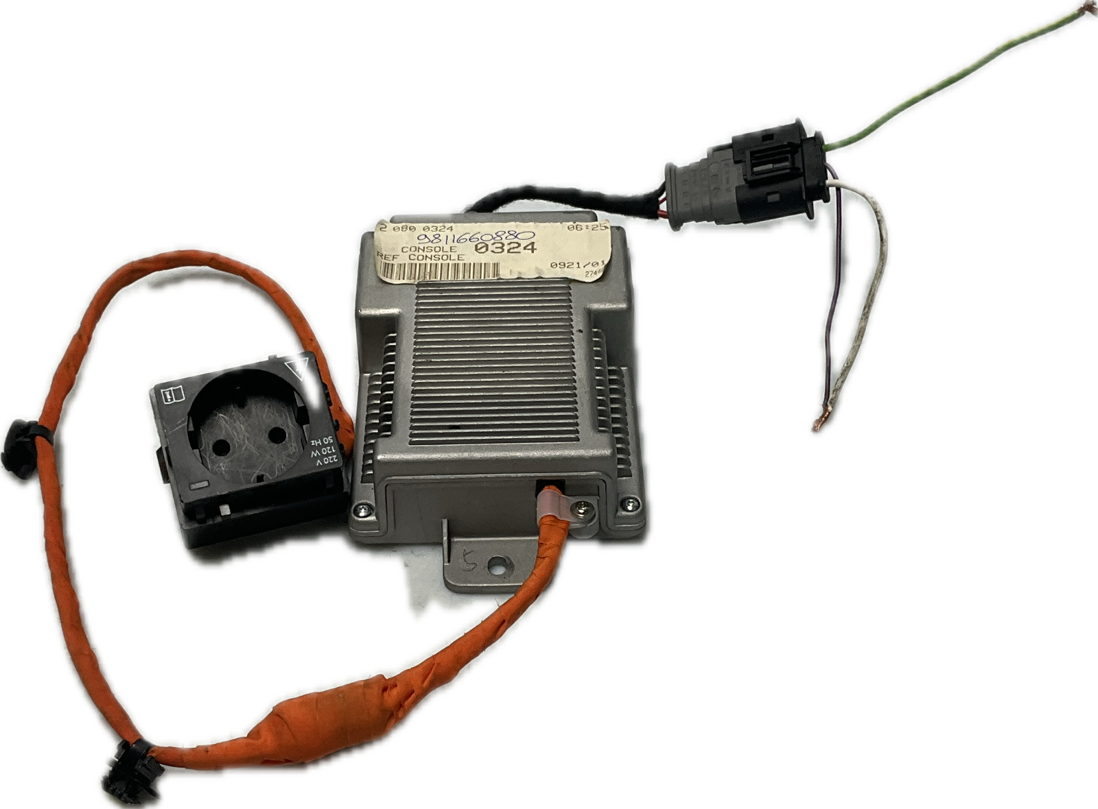 TRIPLA PRESA ELETTRICA INVERTER CONVERTITORE 220V codice ricambio:  9811660880