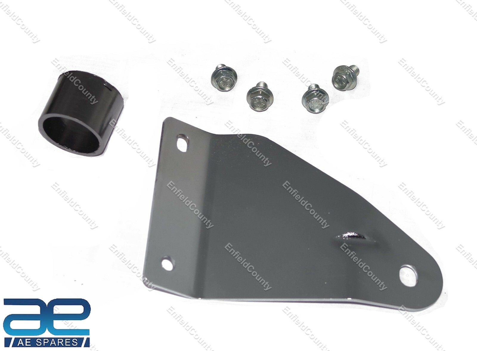 For Royal Enfield Classic 350 500 cc Exhaust Silencer Tapered End Cap Silver  