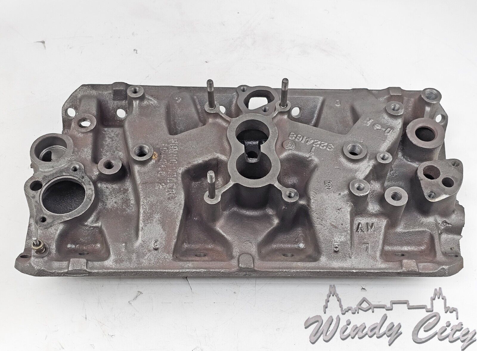 304 360 401 CJ5 CJ7 FSJ JEEP AMC 2BBL INTAKE MANIFOLD 304 360 401 CJ5 CJ7 FSJ JEEP AMC 2BBL INTAKE MANIFOLD
