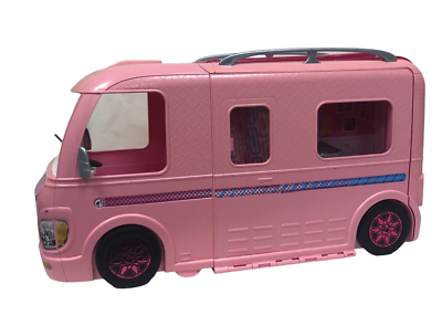 Mattel Barbie Dream Camper RV Pink 2016 Motorhome Van