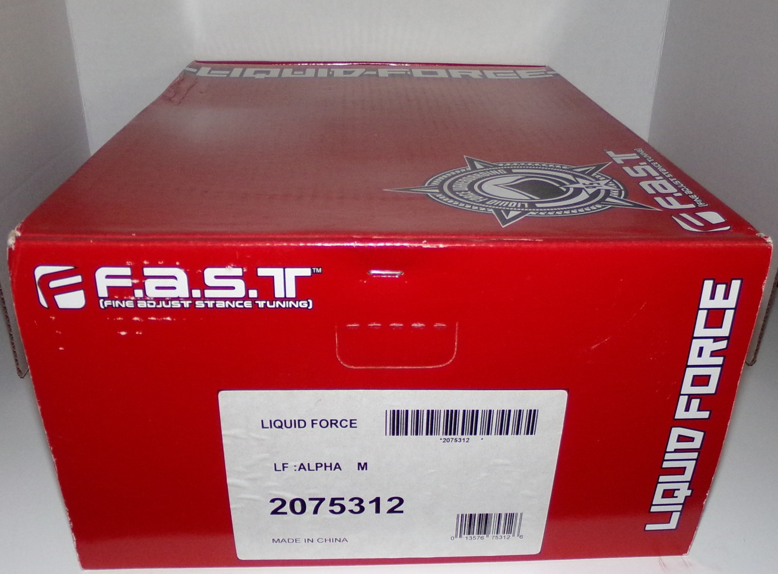 Liquid Force F.A.S.T. Wakeboard Boots Blue & White Mens 7-9 Size: M - Brand New