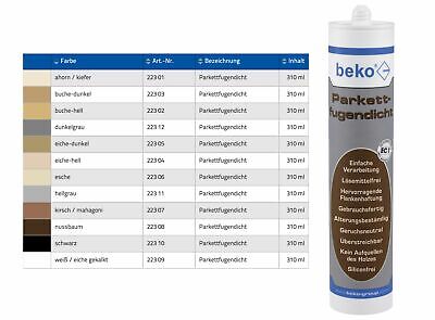 Beko Parkettfugendicht Parkett Acryl Laminat Kork Holz Fugendichtmasse