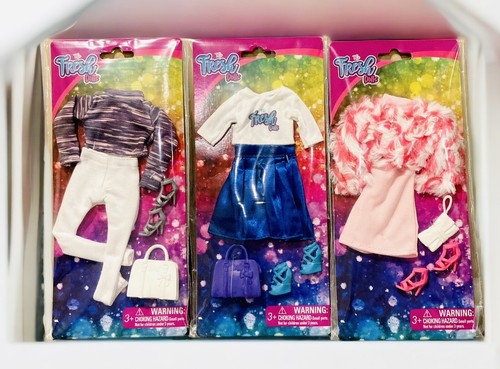 THE FRESH DOLLS OUTFITS -3 Sets - Clothing Shoes and Accessories New