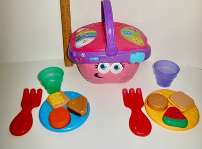 $ 5 Off ~ LeapFrog Shapes And Sharing Picnic Basket Sound Works Musical