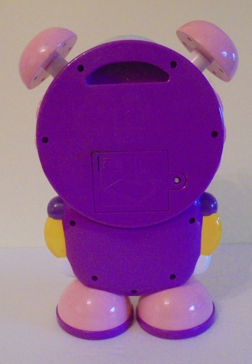 TELLY THE TEACHING TIME CLOCK  LEARNING JOURNEY INTERNATIONAL. BATTERY OPERATED