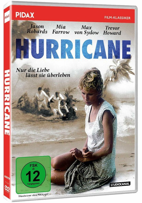 Hurricane 1979 Mia Farrow Jason Robards Max Von Sydow Trevor Howard Dvd Neu