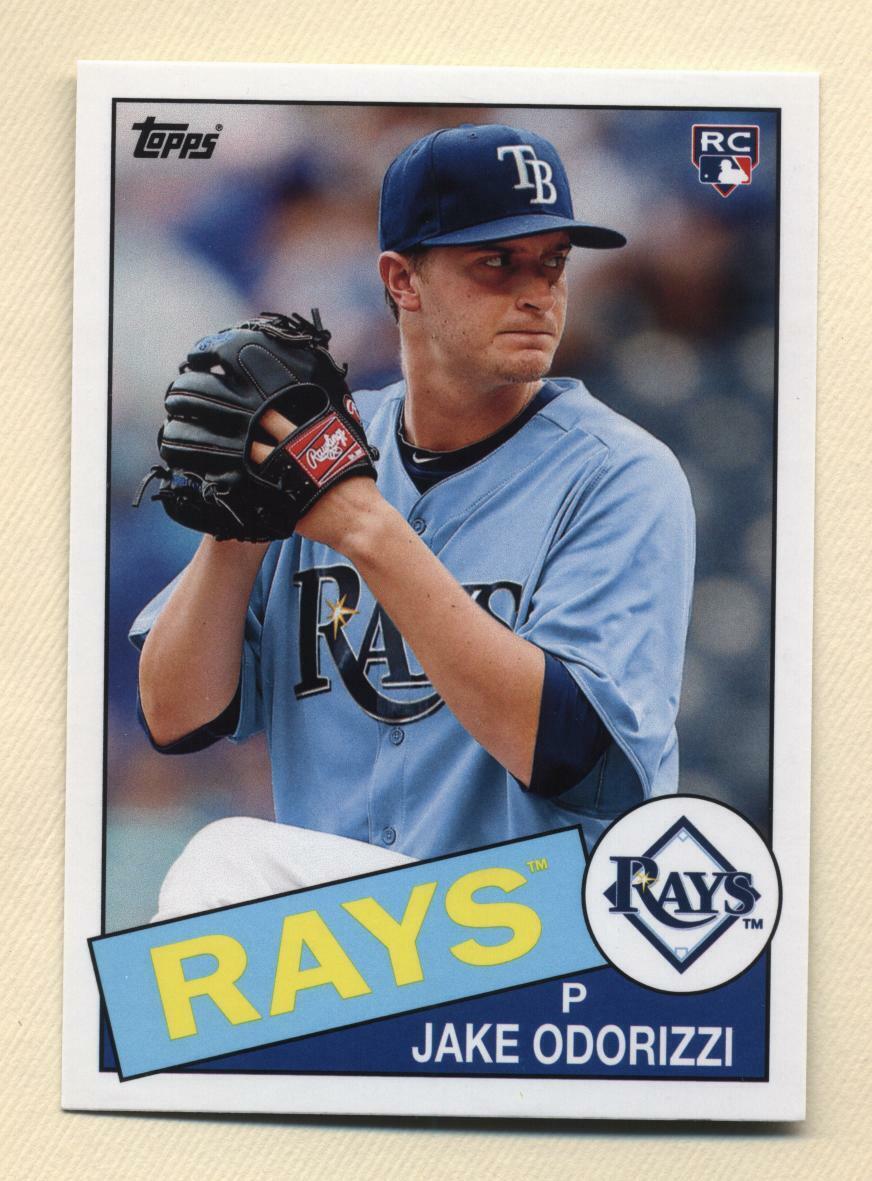 2013 Topps Archives Baseball Jake Odorizzi Rookie card (Rays). rookie card picture