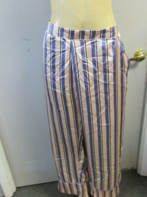Adore Me Women's Alania  Printed Satin Pants Size Medium NWOT !!!