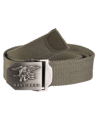 US Navy Seals Gürtel Hosengürtel Textil Koppel Feldkoppel Belt Buckle Outdoor