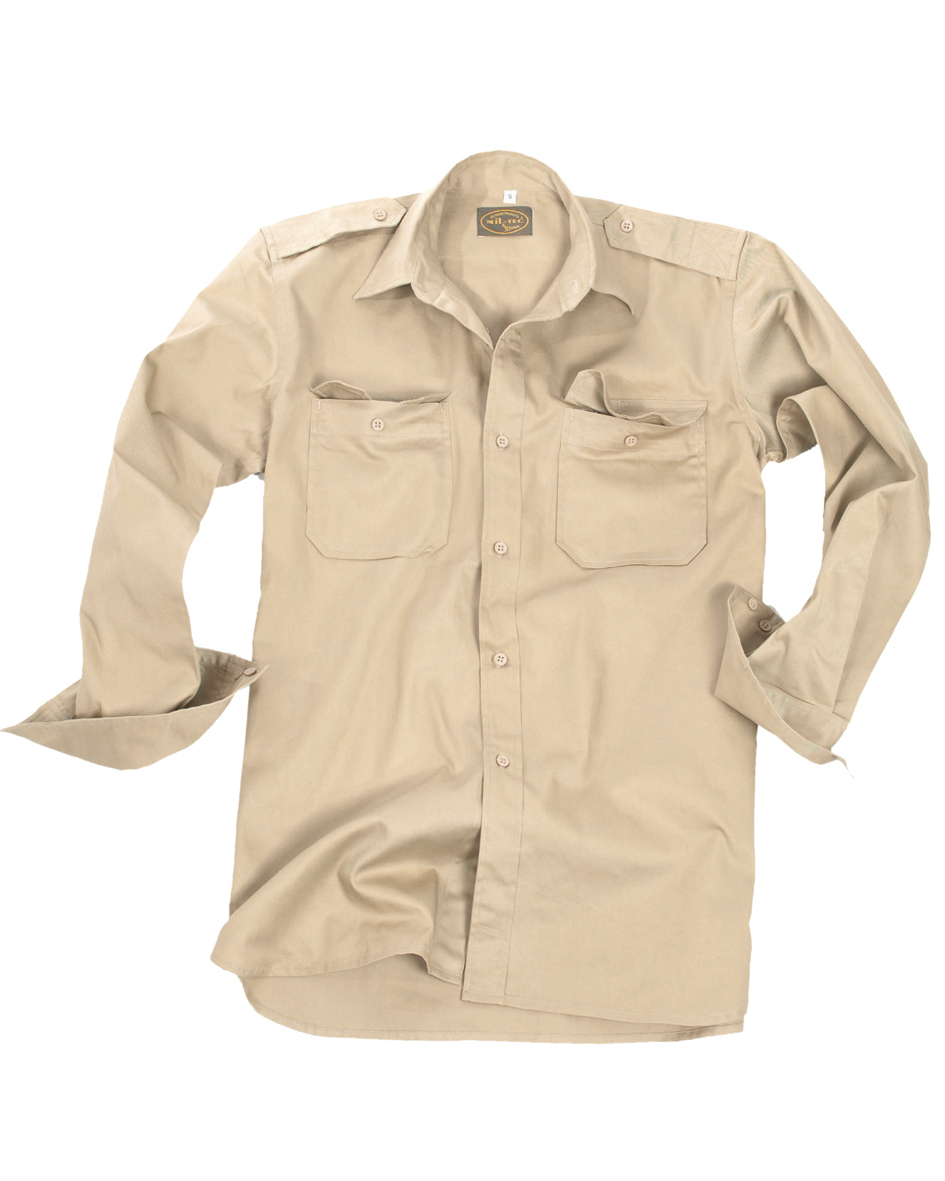 Рубашка u.s. field Shirt mil-Tec Ripstop Coyote