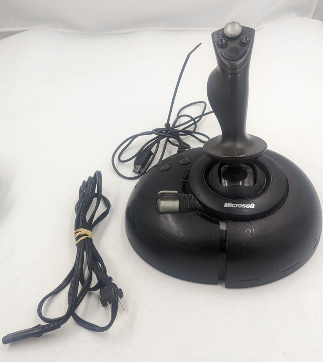 Microsoft SideWinder Force Feedback 2 Joystick Controller X05