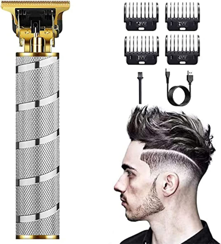Hair Clippers Beard Mustache Professional Trimmer Barber Shaver T Blade Liner