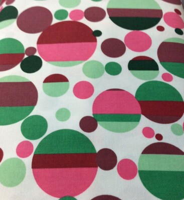 FABRIC FINDERS #570- DOTS - MULTI-COLOR 62''W-- BY THE YARD
