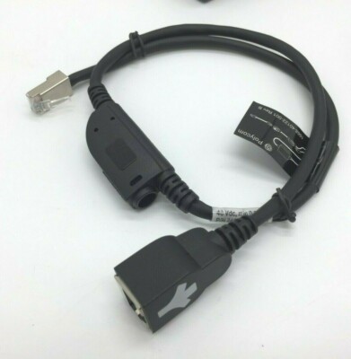 Polycom Power Insertion Cable POE 1668-40122-001 2457-40054-001 2457-43240