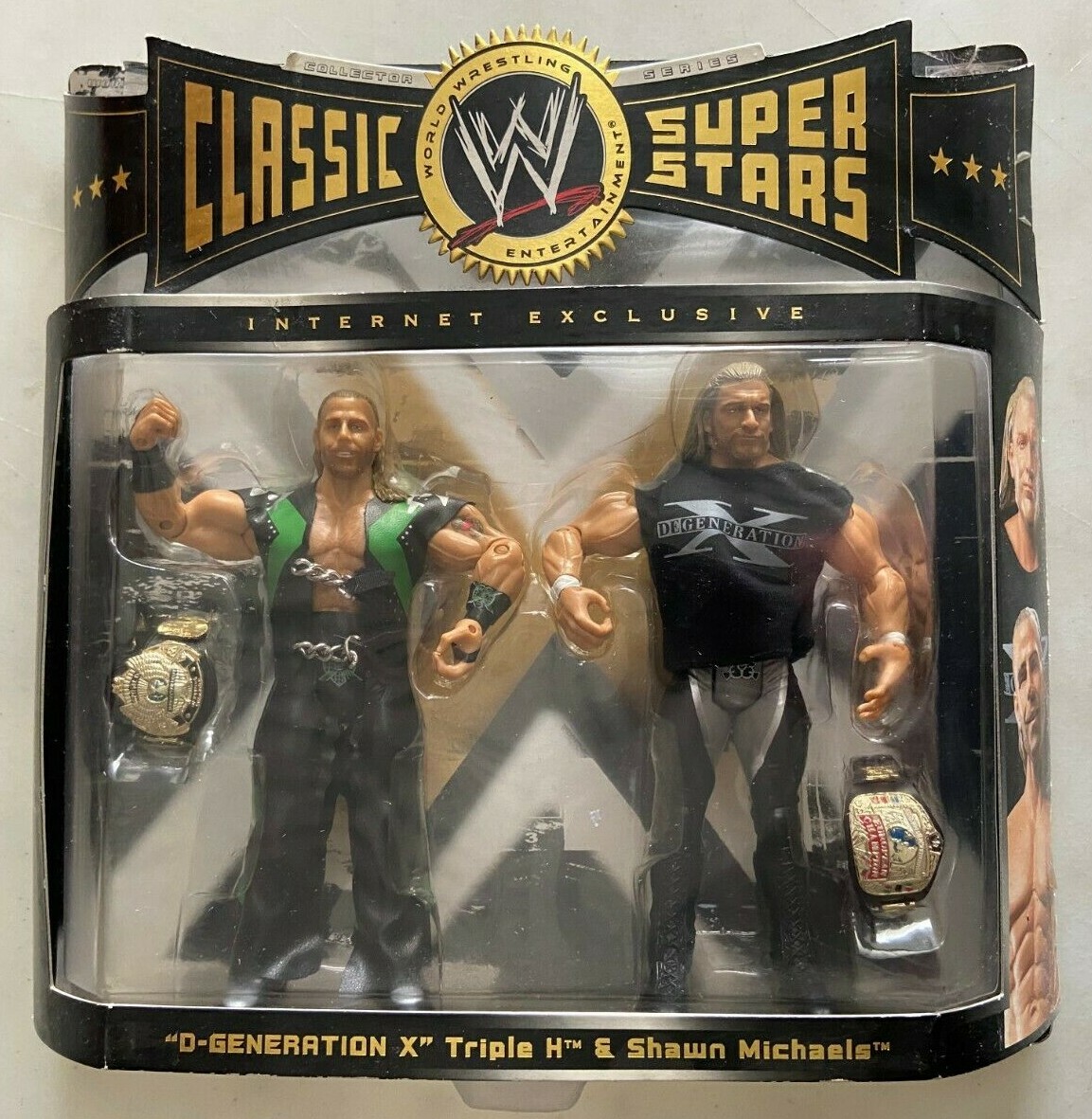 WWE Classic Superstars DX Shawn Michaels Triple H Exclusive