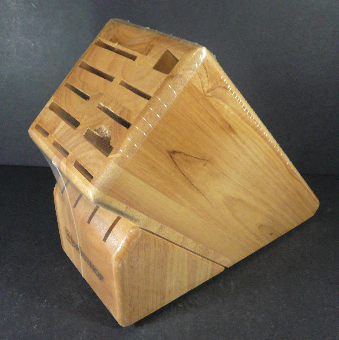 Wusthof 15 Slot Wood Knife Block New & Sealed