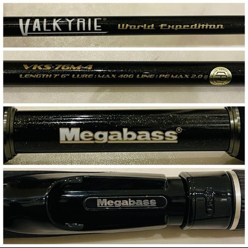 Megabass : VALKYRIE World Expedition MULTI VKS-76M-4,Spinning Travel Rod Megabass : VALKYRIE World Expedition MULTI VKS-76M-4,Spinning Travel Rod