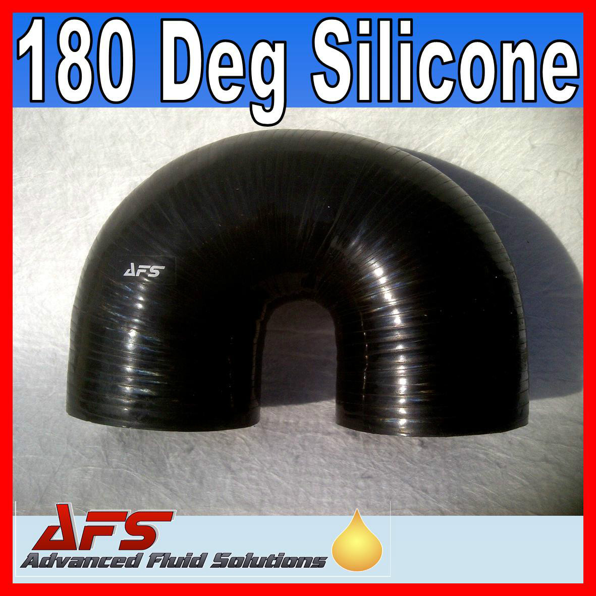 180 Degree Silicone Elbow Hose U Bend Silicon Rubber Coolant Radiator