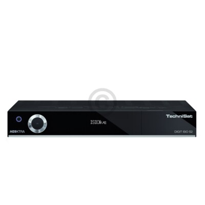 SAT-Receiver Digit Isio S2 schwarz eloxiert