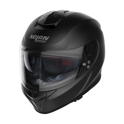 Integralhelm Nolan N80-8 Classic N-COM Motorradhelm Schwarzmatt Gr: M (57)