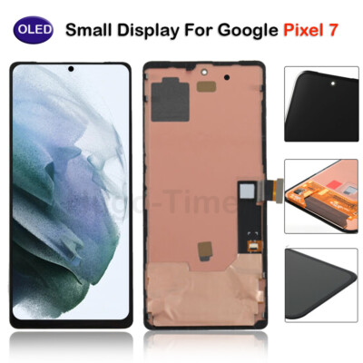 OLED For Google Pixel 7 Small LCD Display Touch Screen Replacement Black Frame