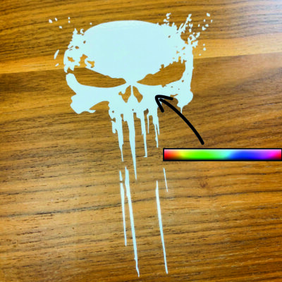  The Punisher ✔ 20cm ✔ Farbauswahl ✔ Totenkopf Aufkleber ✔ Auto Tuning Sticker 