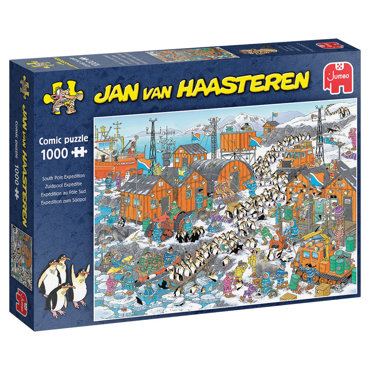 Jumbo 20038 Jan van Haasteren South Pole Expedition 1000 Teile Puzzle