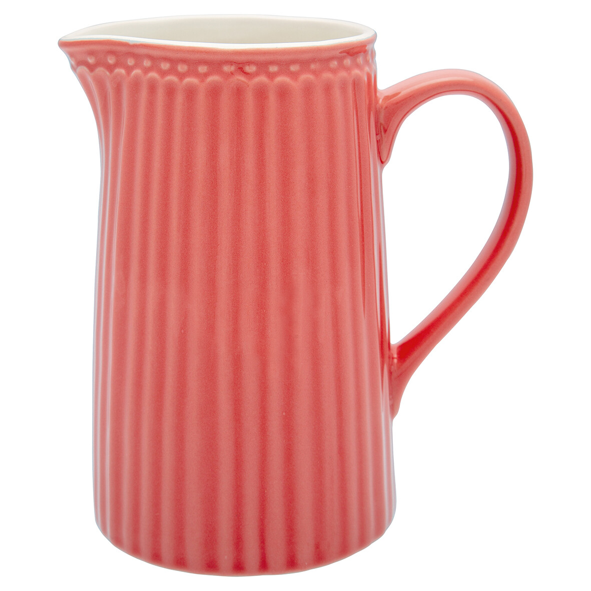 GreenGate Latte Cup 'Alice' – Porzellan, 300ml, Farbe Honey Mustard, Skandinavisches Design