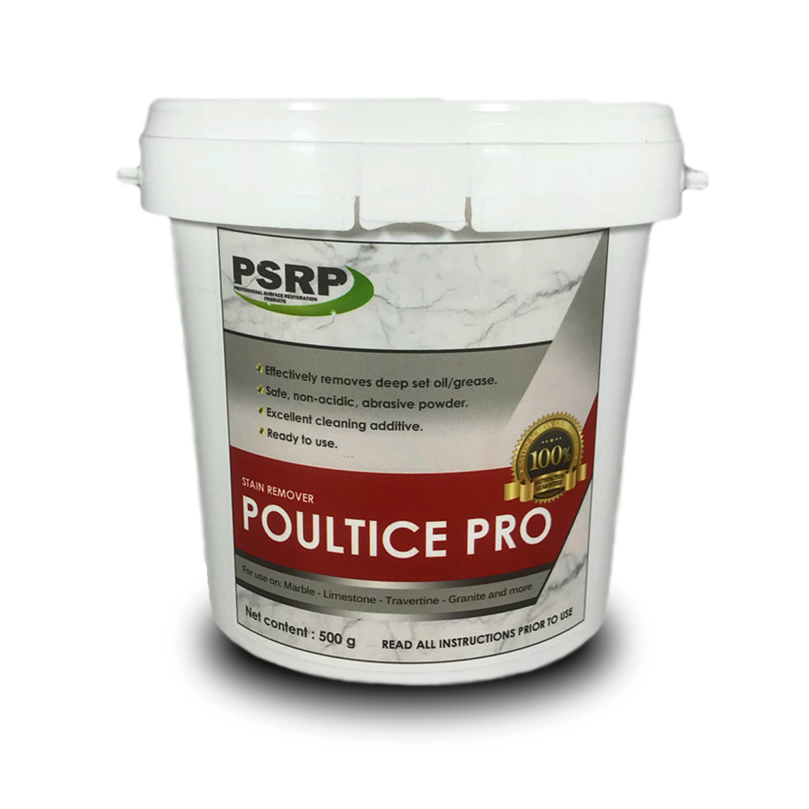 Marble Stain Remover Oil and Grease Remover 500 grams PSRP POULTICE