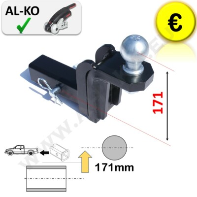 Towbar USA Tongue Ball Hitch Adapter 2 100mm raise for LAND ROVER Discovery IV