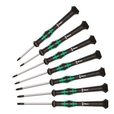 Wera 2067/7 Kraftform Micro Precision TORX  HF Screwdriver Set 05345276001