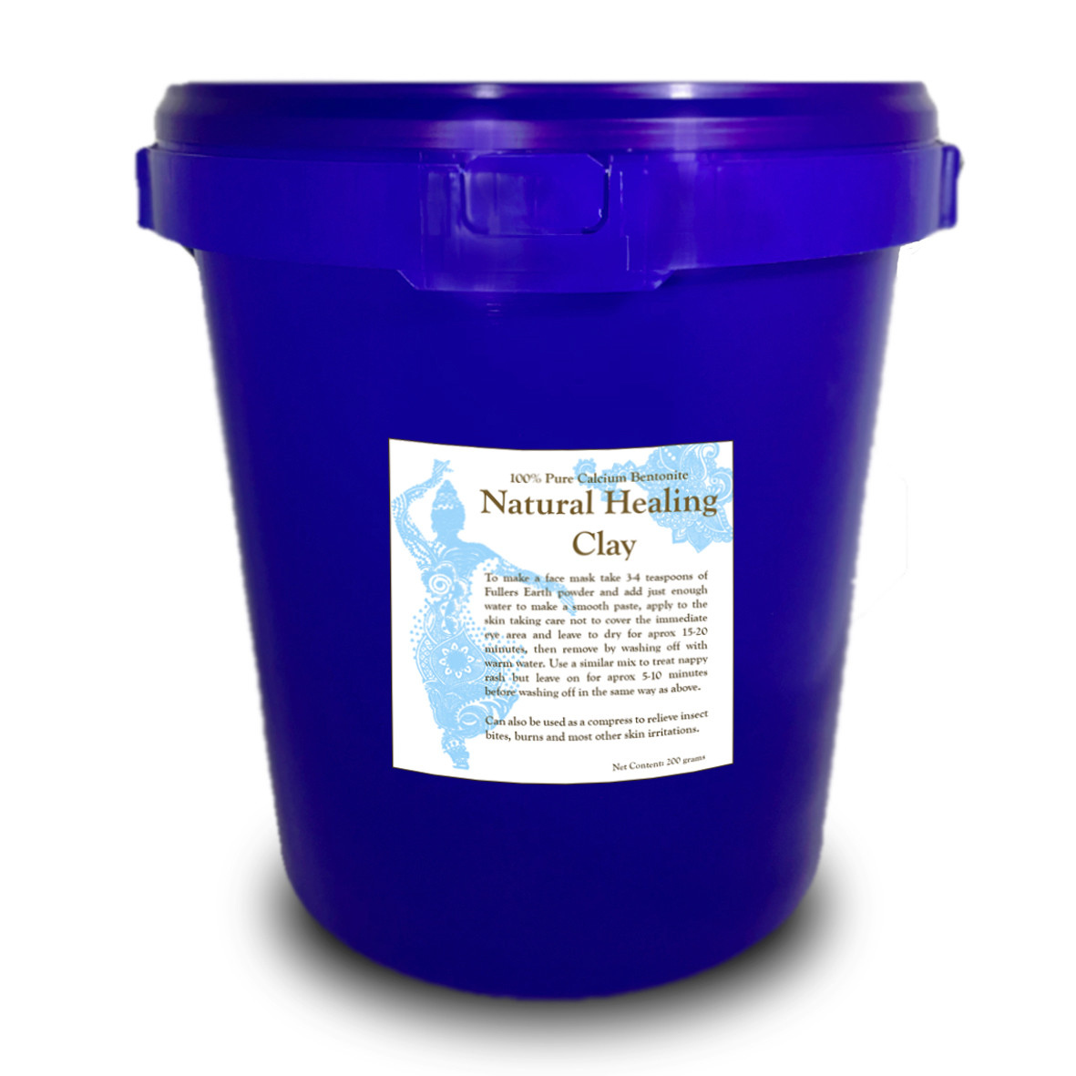 Details About Calcium Bentonite Healing Clay Fullers Earth Detox Cleanse 100 Pure 20kg - 