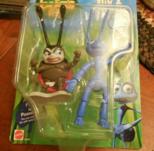 DISNEY PIXAR A BUGS LIFE BUG ! MINI FIGURES! POLLY POCKET