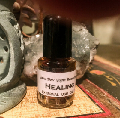 HEALING Hand Blended Oil-Guru Dev Yogic Remedies-SNR, Sat Nam Rasayan, Perugia