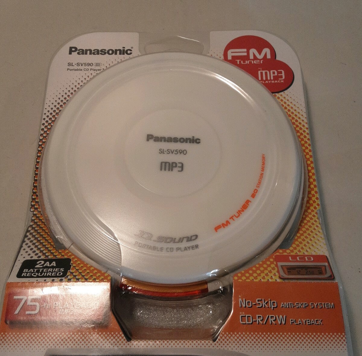 CD-плеер PANASONIC SL-SV590 Portable CD Player FM Tuner Radio,Headphones/White- NEW VNTG: купить с доставкой из США, цена 14 496 руб - (323780437777) CD-плеер PANASONIC SL-SV590 Portable CD Player FM Tuner Radio,Headphones/White- NEW VNTG: купить с доставкой из США, цена 14 496 руб - (323780437777)