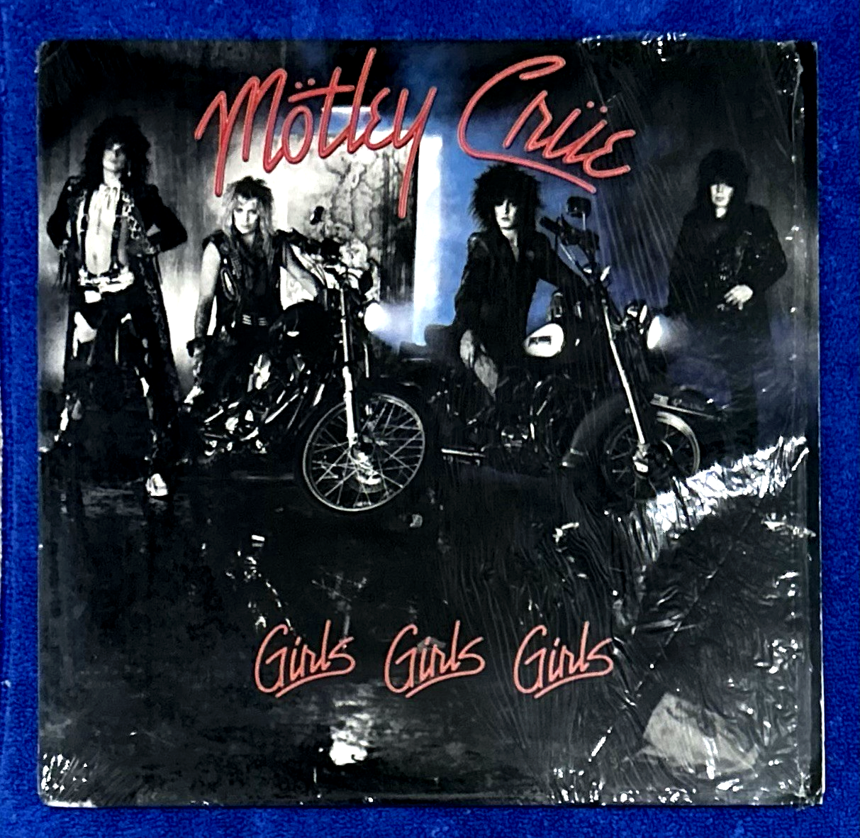 MOTLEY CRUE-GIRLS, GIRLS, GIRLS-1987 ELEKTRA E1 60725-VINYL