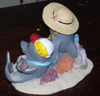 WHIMSICAL LIPCO DOLPHIN FIGURINE