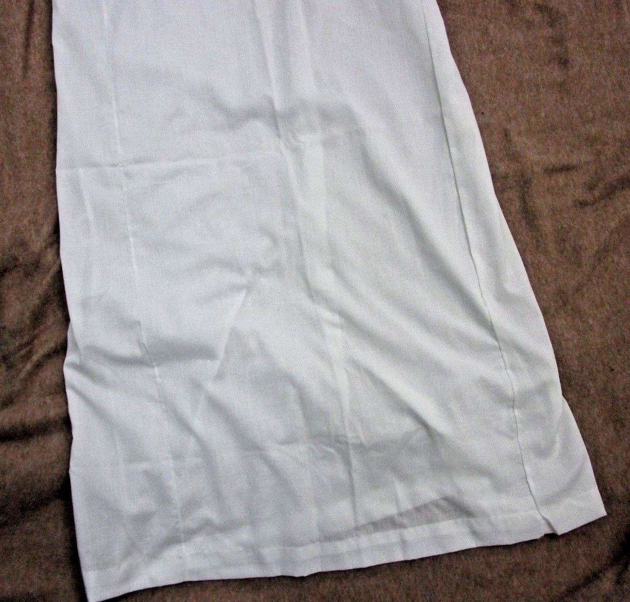 LADY ESTER LINGERIE Full Slip Womens Size 38 White Petticoat Vintage USA NWT