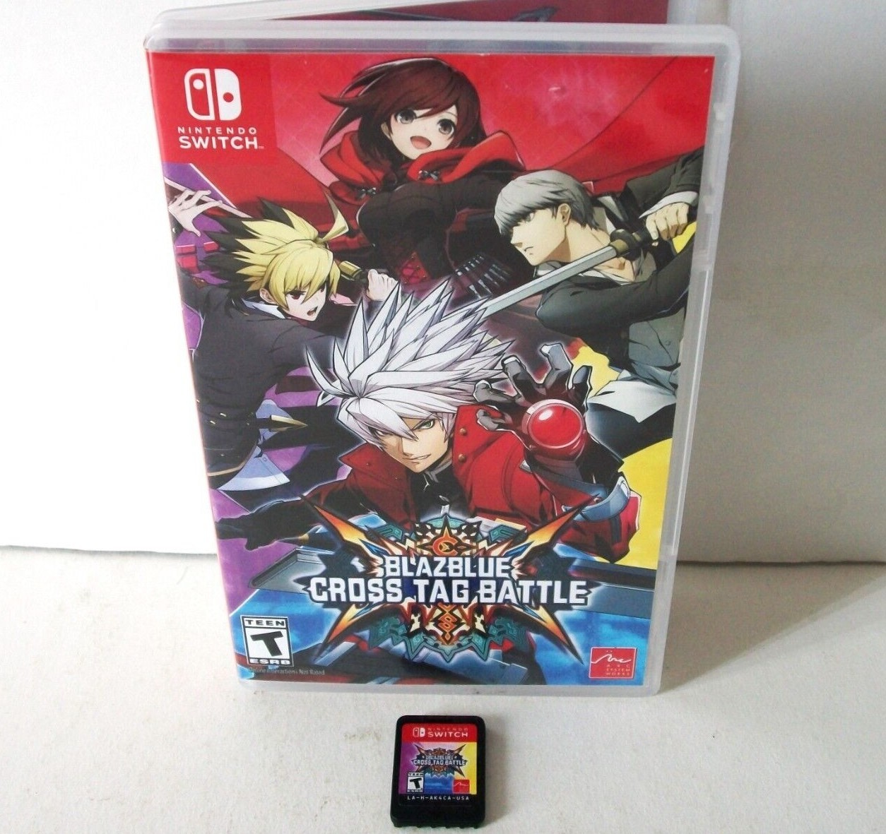 BlazBlue Cross Tag Battle Nintendo Switch Game Cartridge