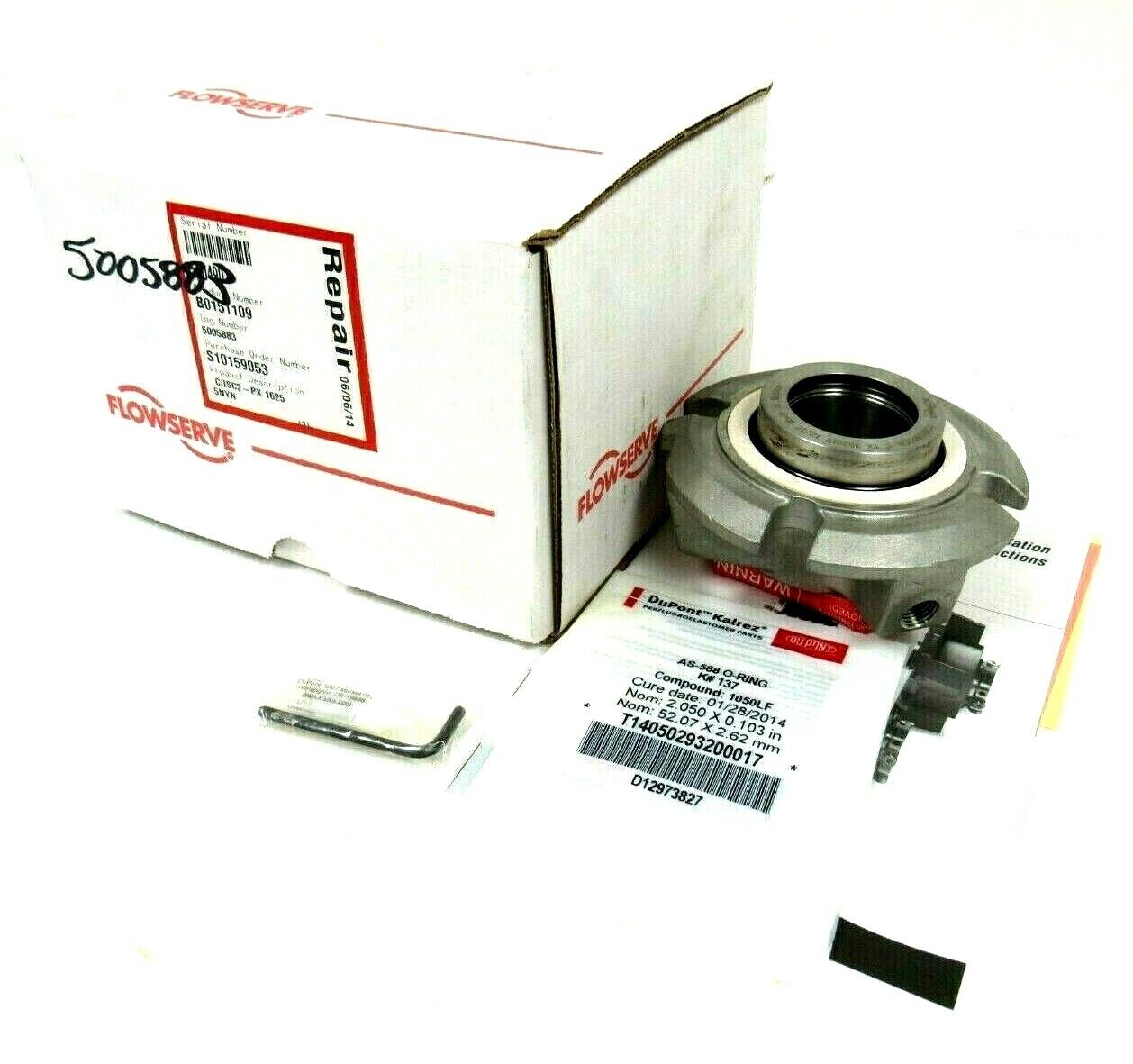 NEW FLOWSERVE C/ISC2-PX MECHANICAL SEAL B0151109 C/ISC2-PX NEW FLOWSERVE C/ISC2-PX MECHANICAL SEAL B0151109 C/ISC2-PX